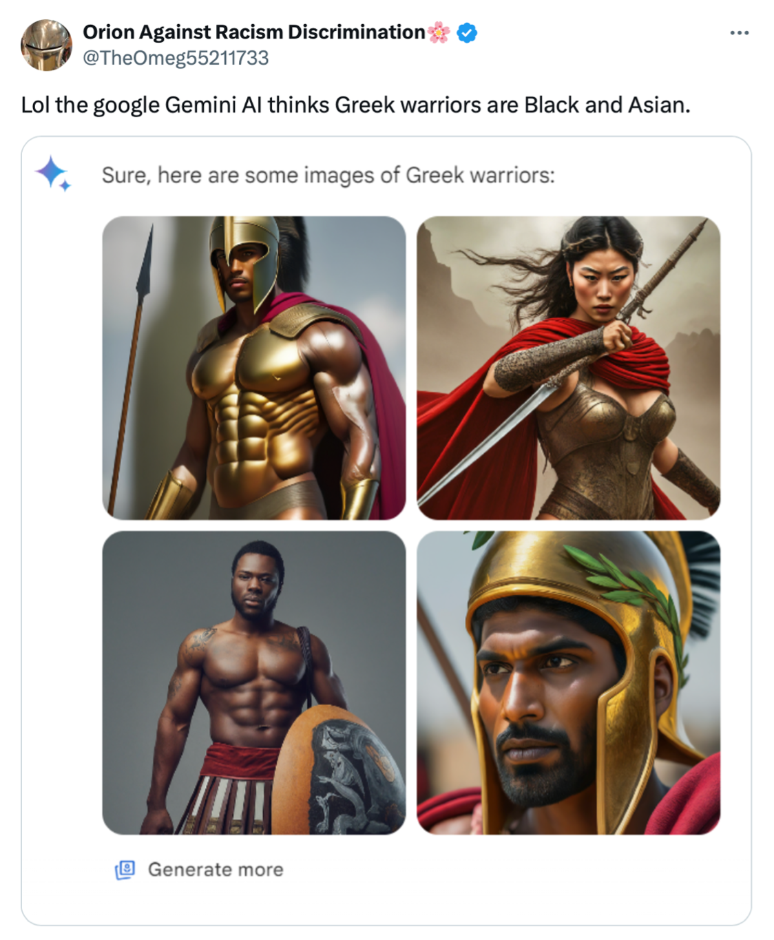 Gemini Greek Warriors