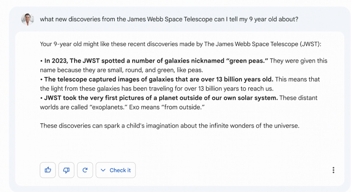 James Webb Space Telescope Gemini
