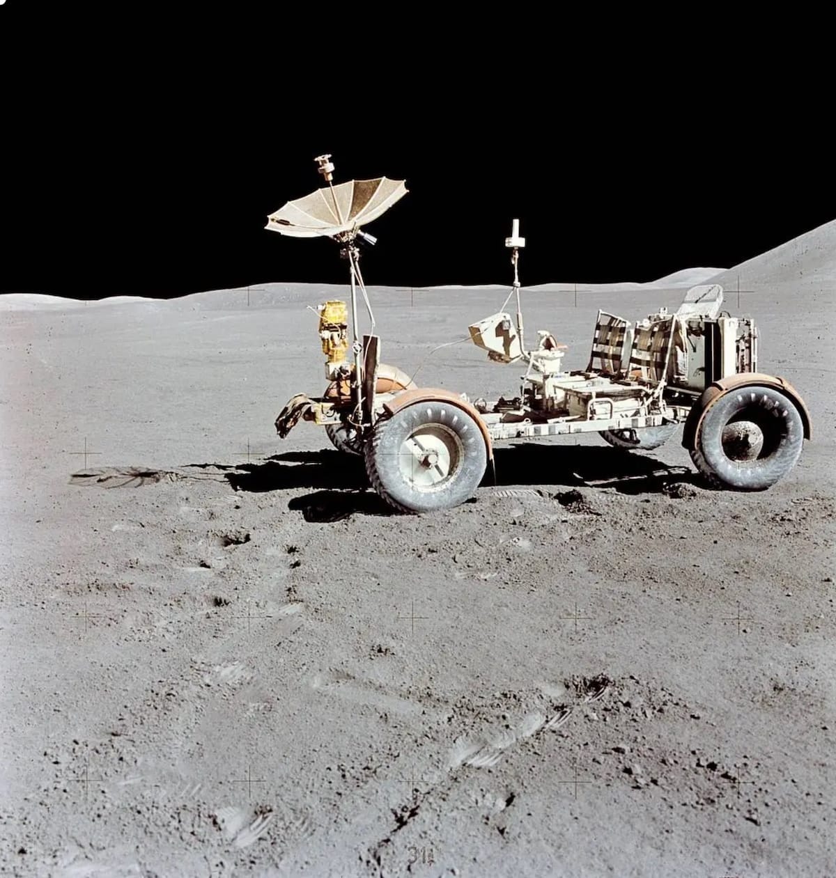 NASA's Lunar Roving Vehicle Apollo 15
