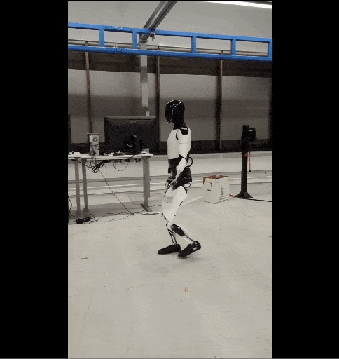 Tesla Optimus Getting Steps In